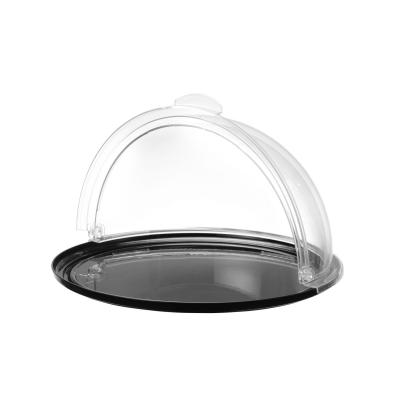 Kulatý podnos s poklopem Rolltop, HENDI, ⌀x(H)215mm | 203552